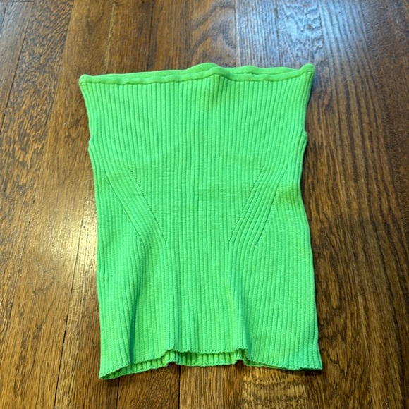 Camila Coelho Hazel Tube Top in Lime Green - Picture 5 of 5